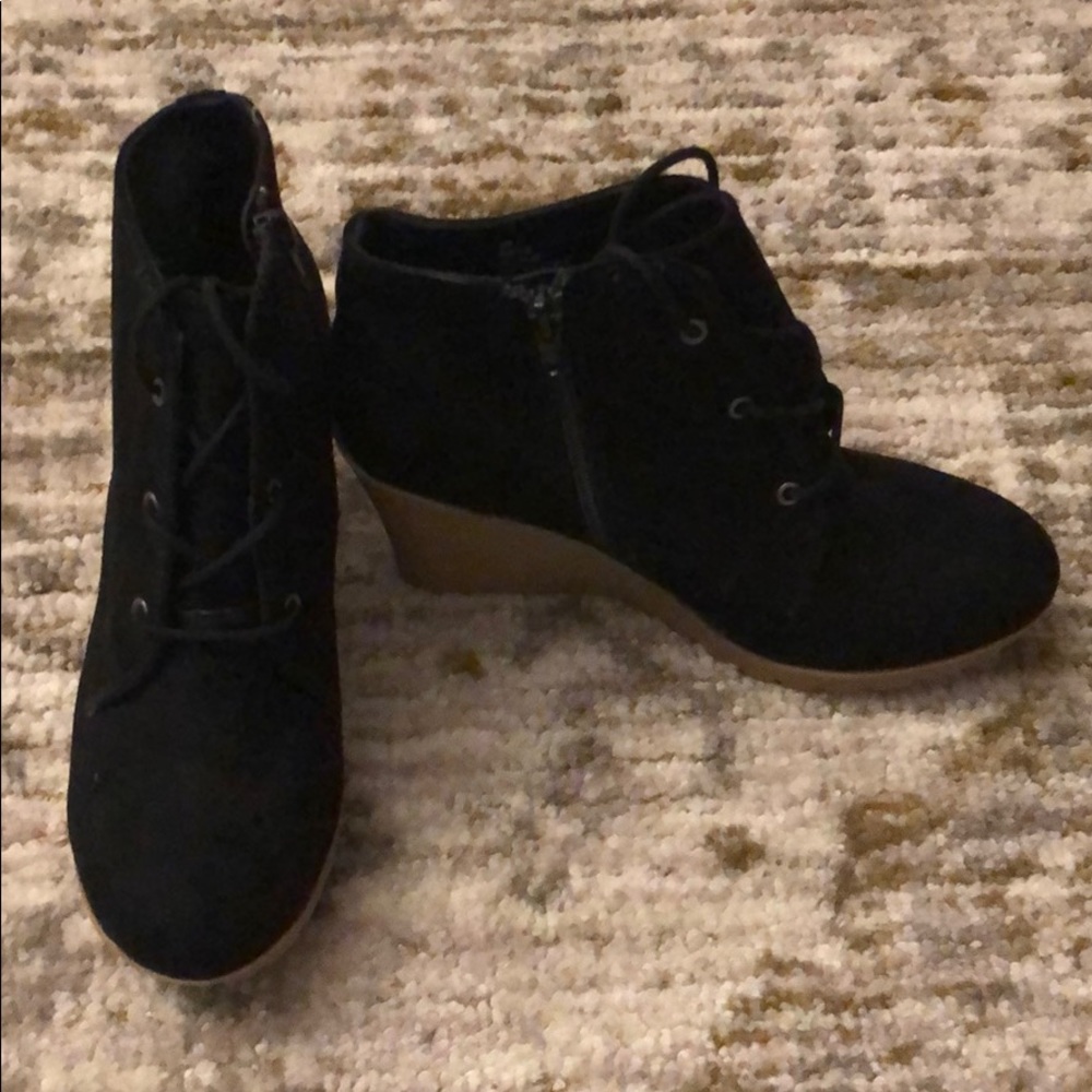 Brand new MIA wedge boots